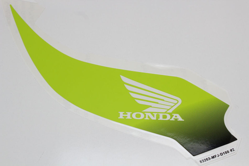 2008 HONDA CBR 600 RR R/H Right Tank Decal Sticker # 83263-MFJ-D10