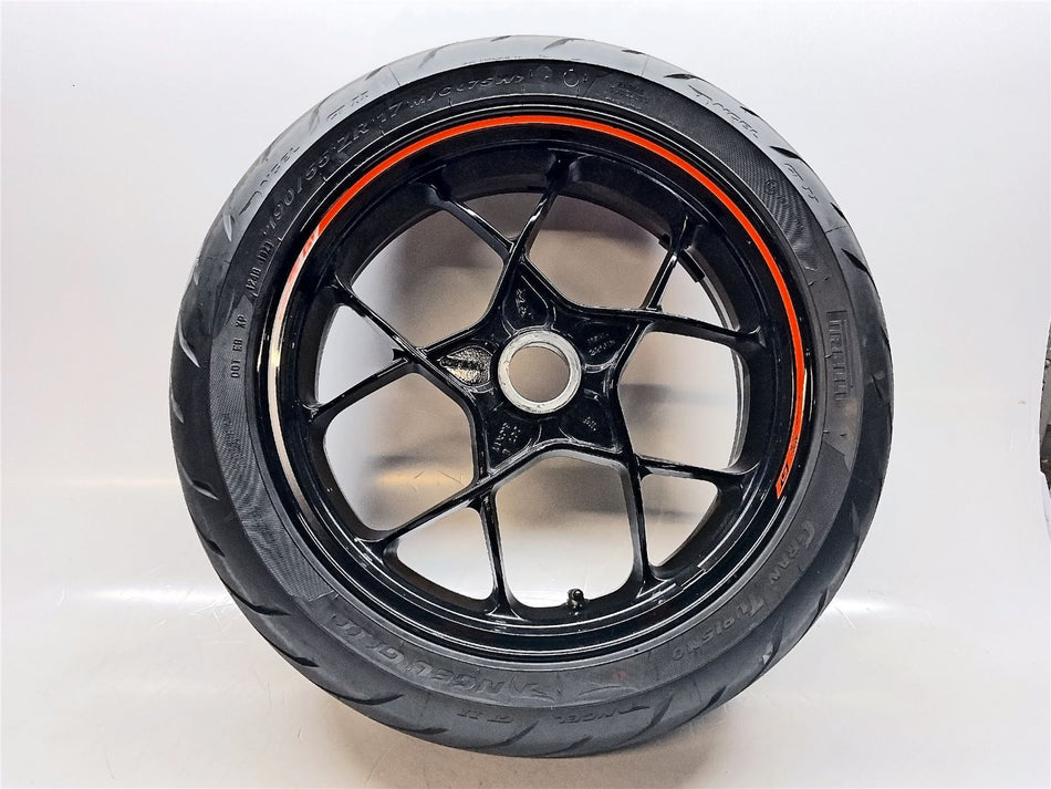 2017 KTM 1290 Super Duke GT Rear Wheel & Tyre - 6141010100030