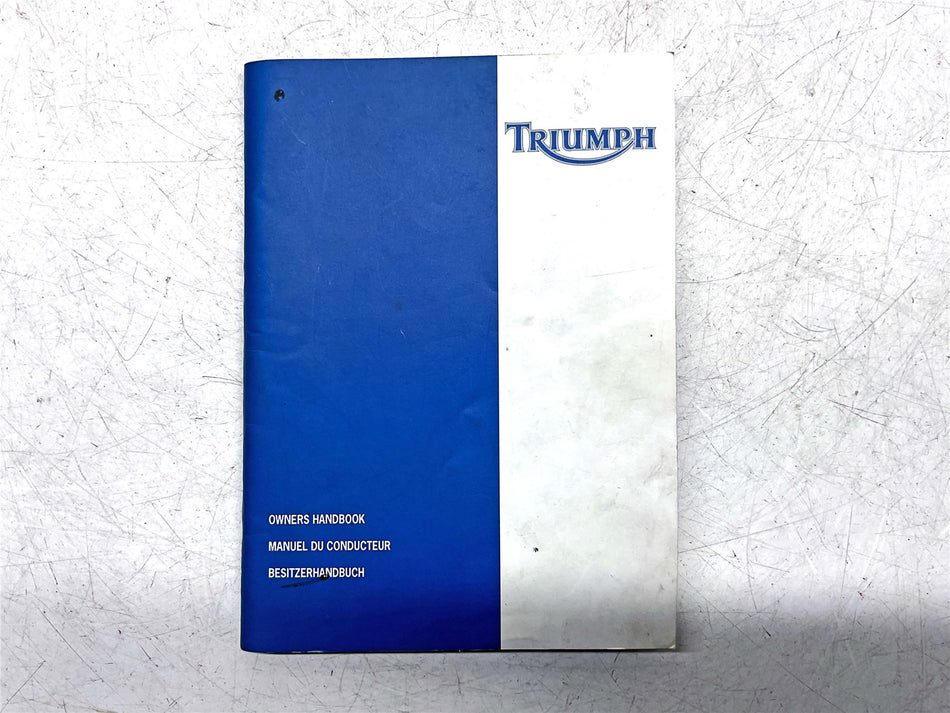 Triumph Daytona 955i Owners Manual