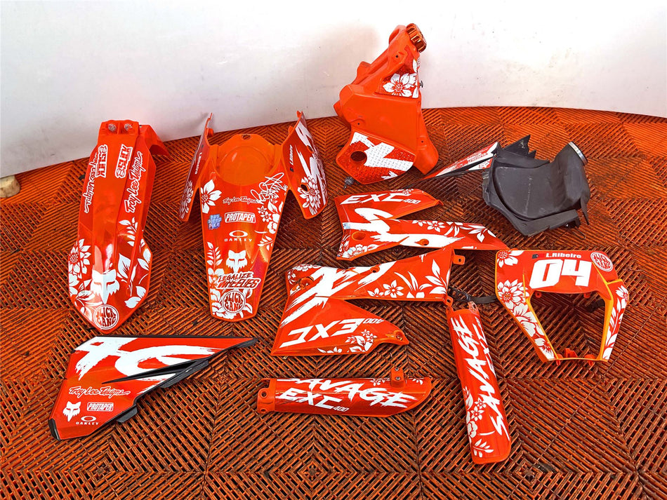 2004 KTM 400 EXC Full Fairing Kit - 590070135004