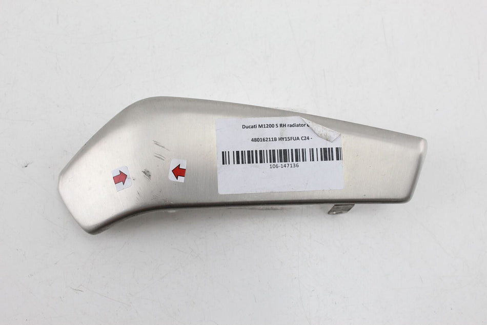 2014-On DUCATI MONSTER 1200 RH Radiator Cover Panel Cowl 48016211B