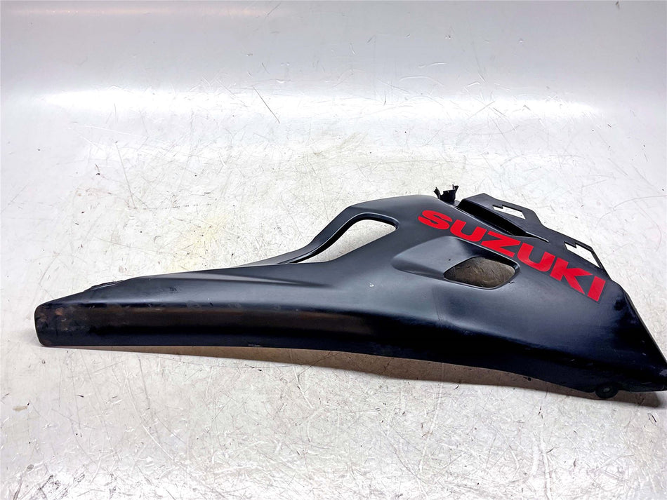 2020 Suzuki GSX-R125 Right Belly Pan Fairing (Black) - 9443323K00YVU