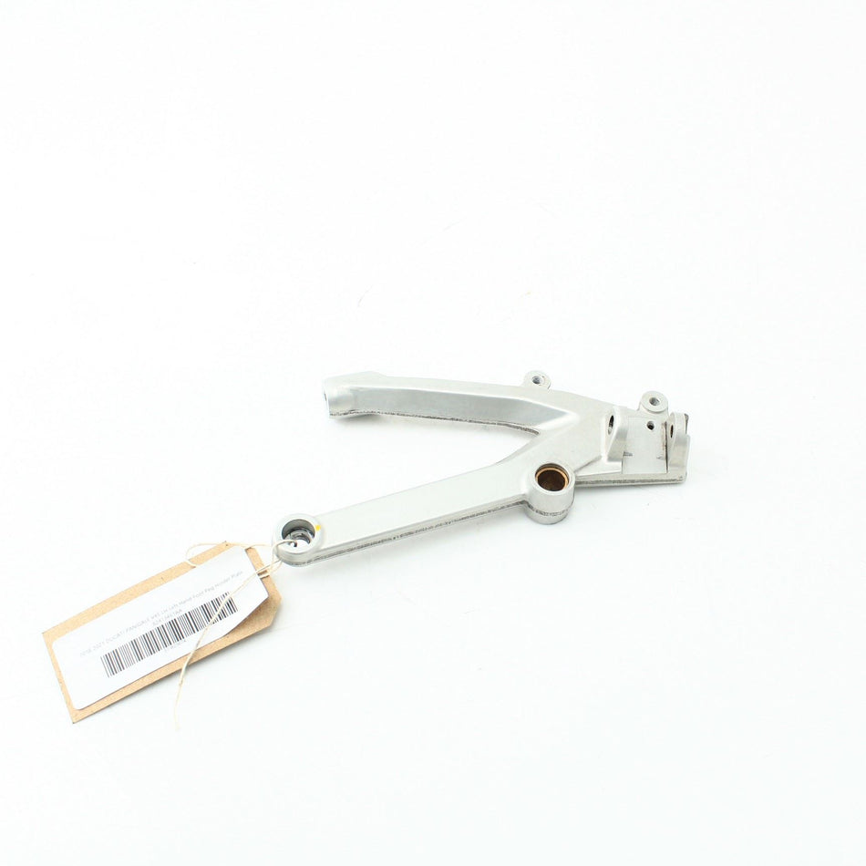 2018-2021 DUCATI PANIGALE V4S LH Left Hand Foot Peg Holder Plate - 82413461AA