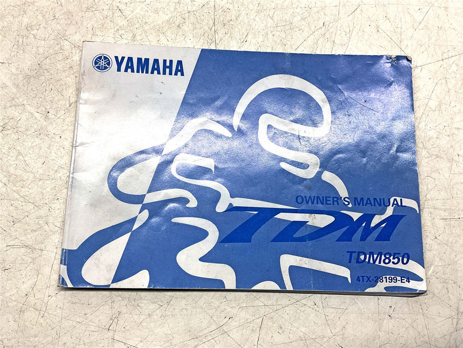 Yamaha TDM850 Owners Manual