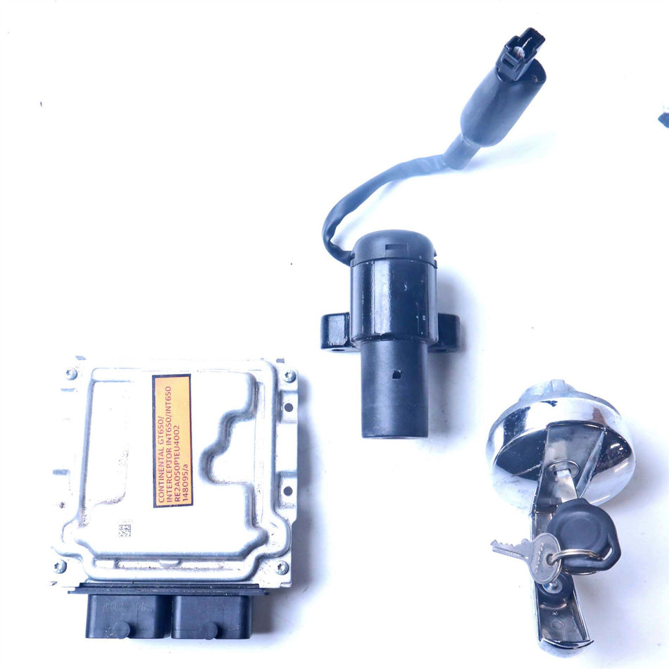 2019 Royal Enfield Interceptor 650 Lock Set & ECU - 148095