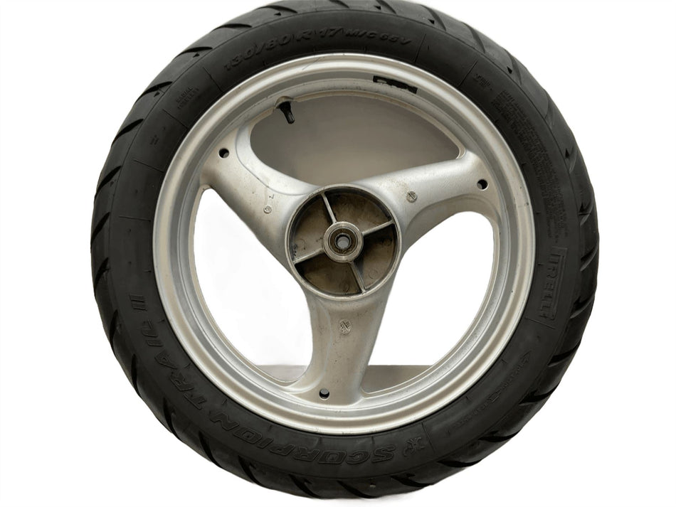2010 Honda XL125 Varadero Rear Wheel Rim 17 Inch & Tire 42650KPCD50