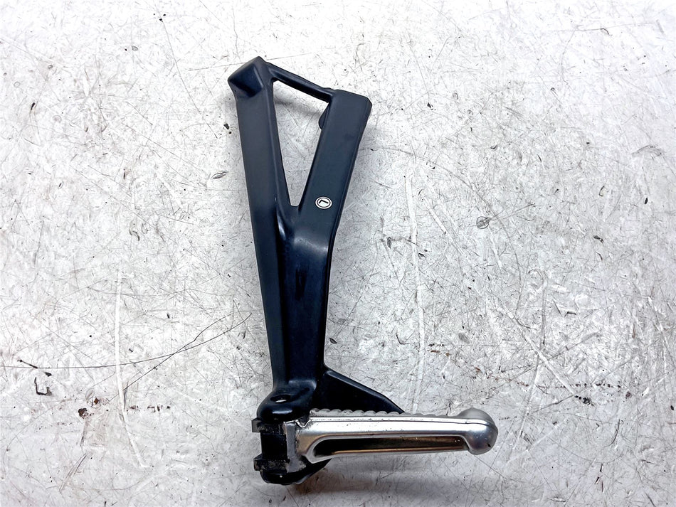2010 Ducati 1198 Left Pillion Footrest Hanger  - 82411251AB