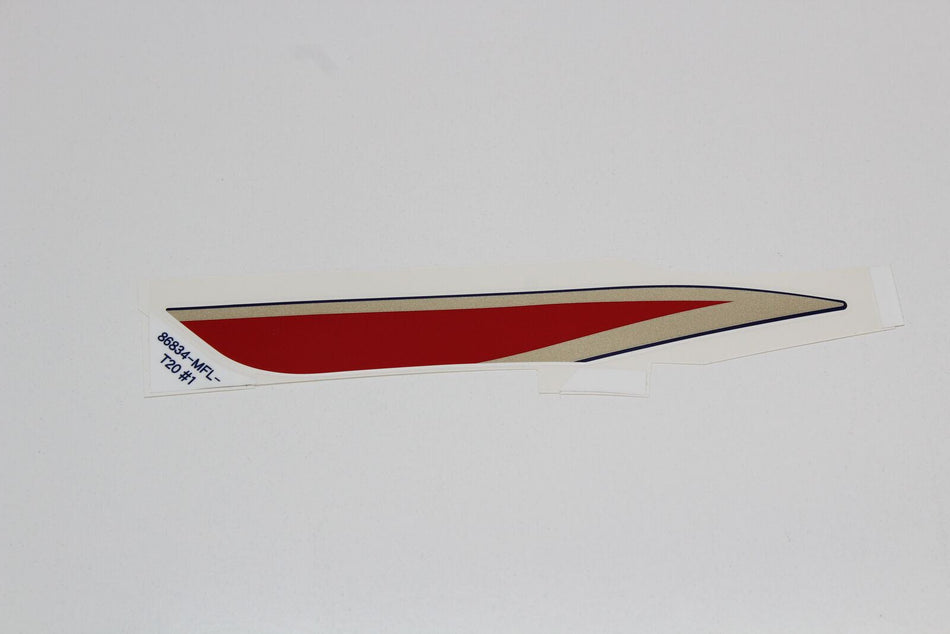 2011 HONDA CBR100RR FIREBLADE HRC L/H Left Tank Decal Sticker # 86834-MFL-T20ZA