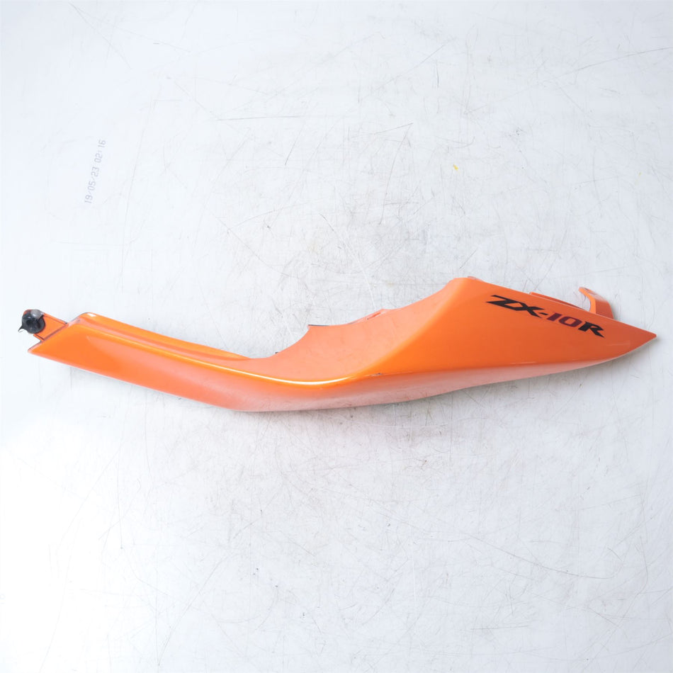 2009 Kawasaki Ninja ZX10R ZX1000 Left Rear Seat Faring - 36040007317H