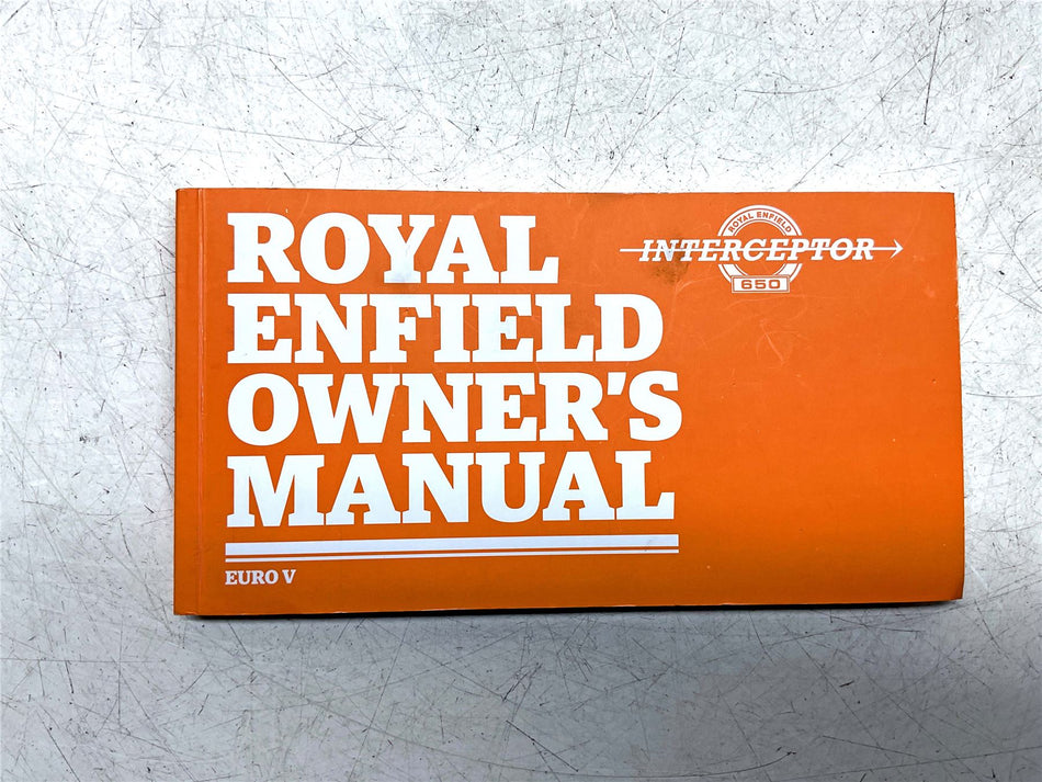 Royal Enfield Interceptor 650 Owners Manual