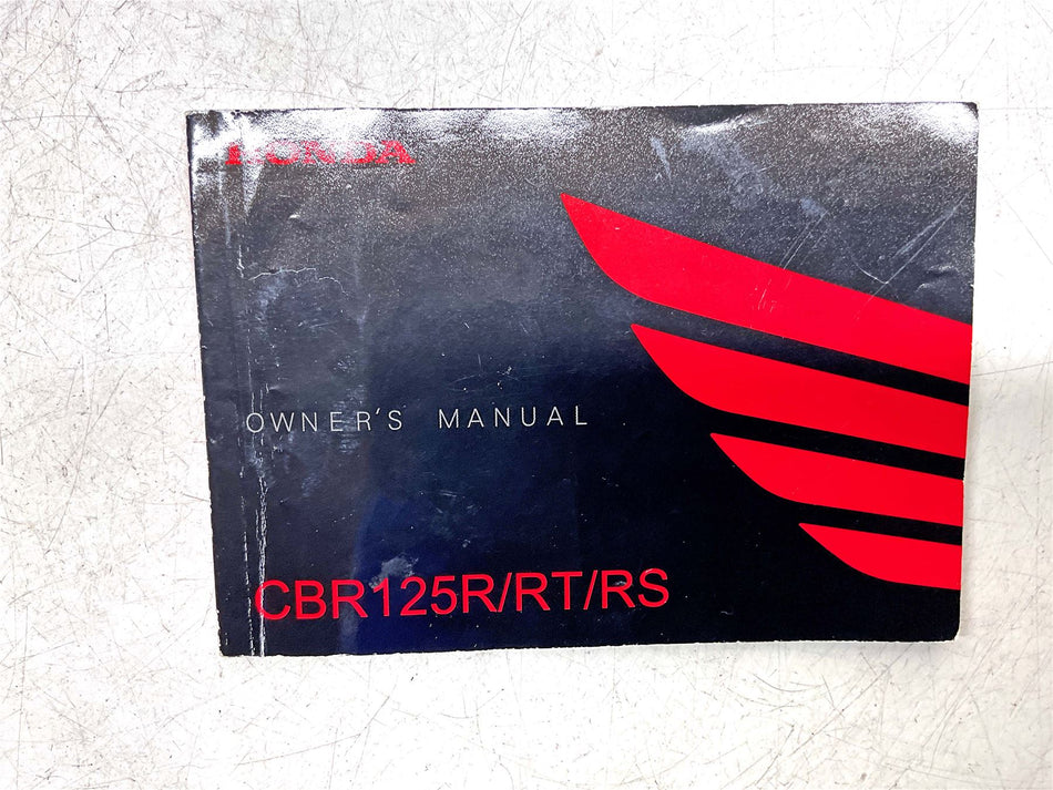 Honda CBR125R Owners Manual