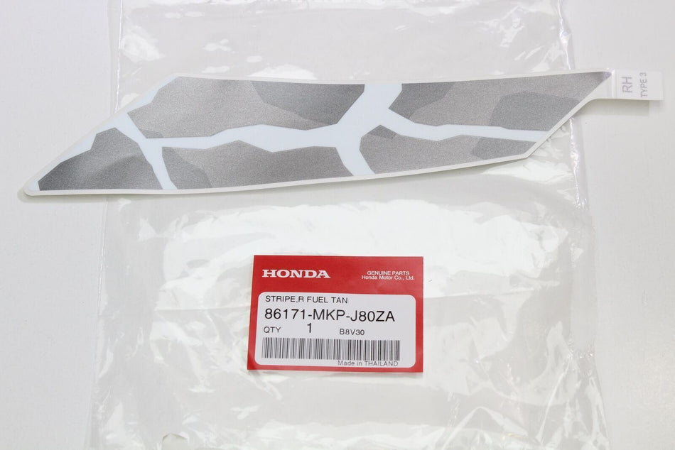 2019 HONDA CB 500 X R/H Right Tank Decal Sticker Graphic #  86171-MKP-J80ZA