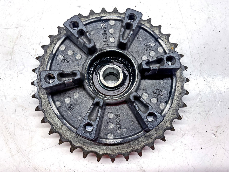 2018 Triumph Bonneville T120 Black Rear Sprocket & Carrier - T2010601