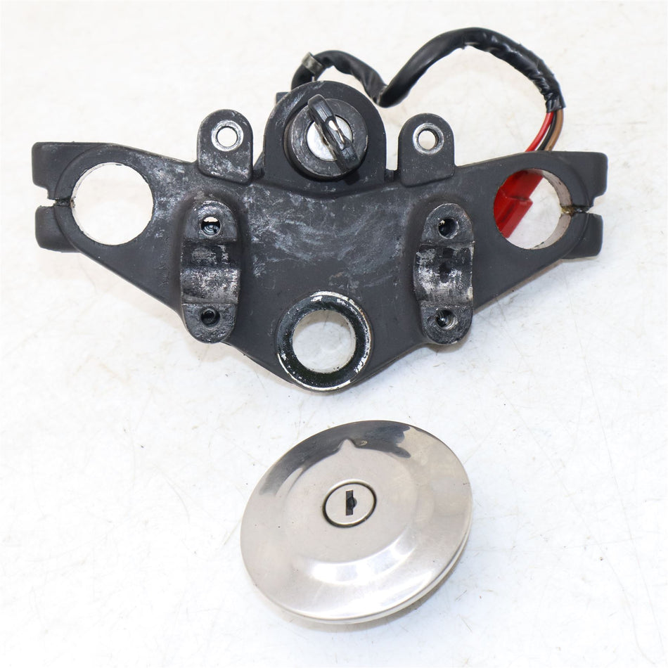 2009 YAMAHA YBR125 Lockset & Yoke - 3D9-Y8250-03