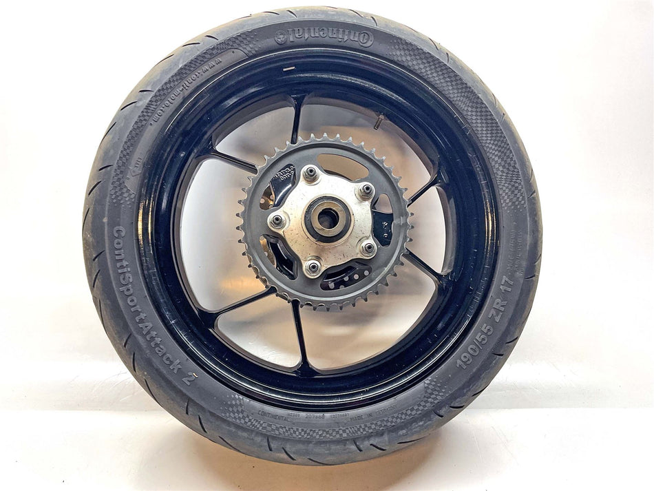 2019 Aprilia Tuono V4 1100 RR ABS Rear Wheel, Tyre & Sprocket - 896756