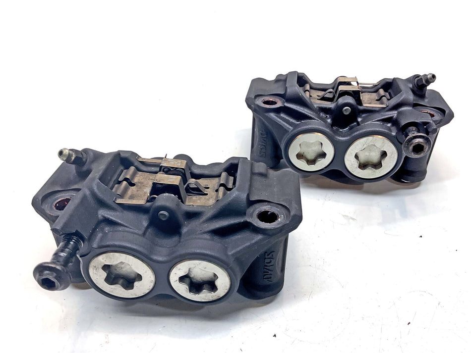 2014 Yamaha MT-09 Front Brake Calipers Pair - 1RC2580T0000