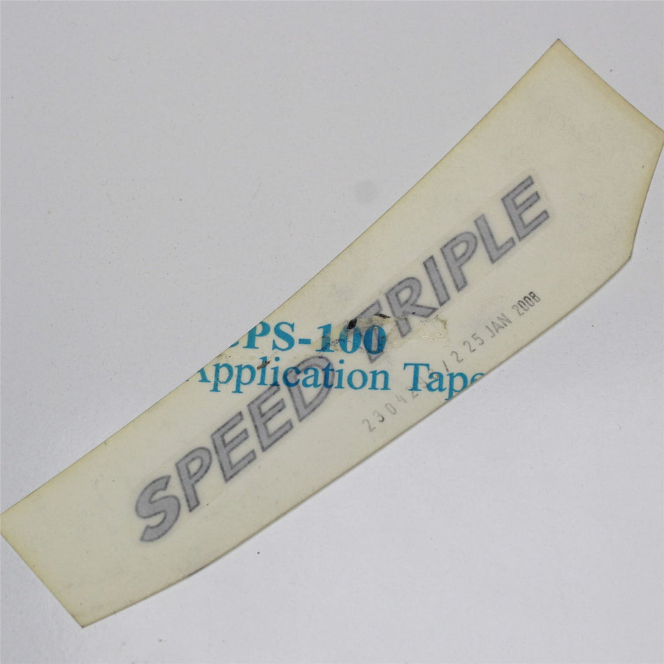 TRIUMPH SPEED TRIPLE R/H Right Rear Seat Panel Fairing Decal Graphic - T2304298