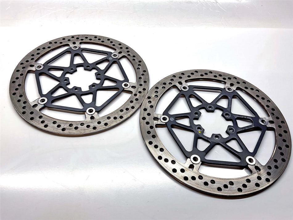 2018 Aprilia Tuono V4 1100 RR Factory BREMBO Front Brake Discs - 2B001136