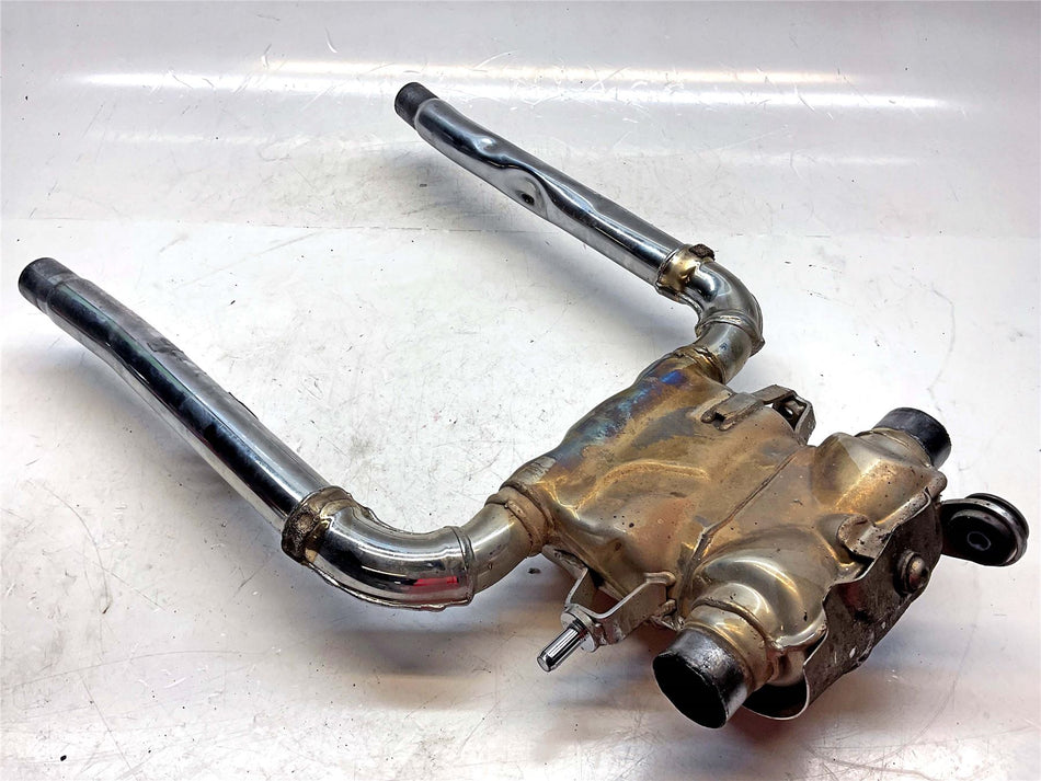 2023 Triumph Bonneville T120 Catalyst Box with Link Pipes - T2205166