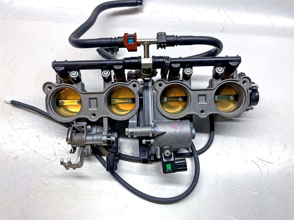 2016 Yamaha YZF R1M Throttle Body Assembly - 6500 Miles - 2CR1375000