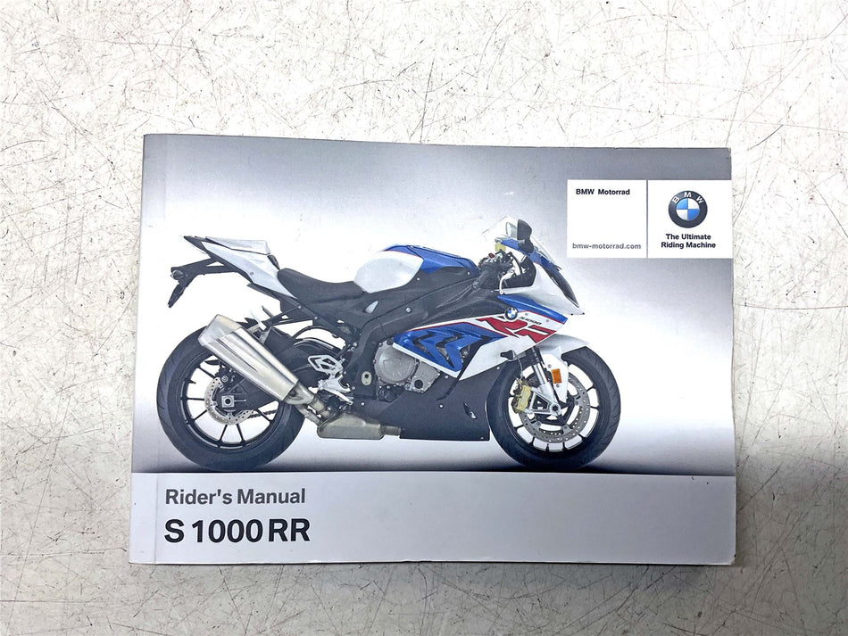 BMW S1000RR Riders Manual