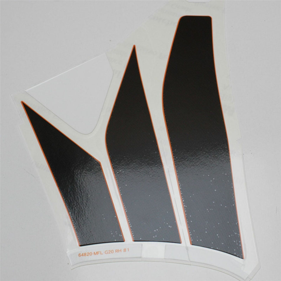 HONDA CBR1000RR Fireblade R/H Right Fuel Tank Decal Graphic  - 64820MFLG20ZA