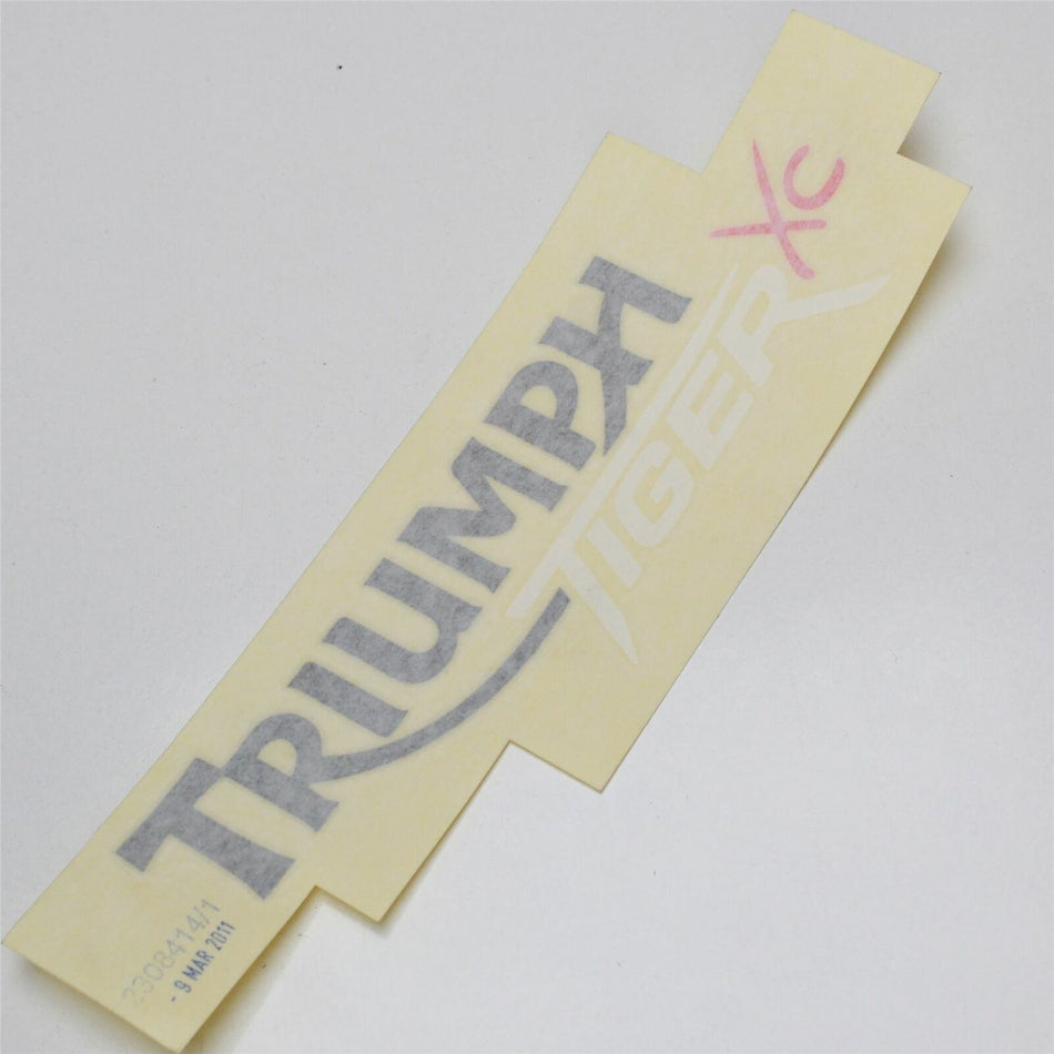 TRIUMPH TIGER XC R/H Fuel Tank Decal Graphic - T2308414
