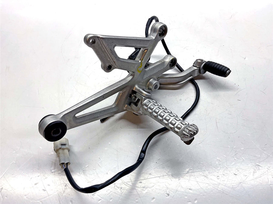 2019 Aprilia Tuono V4 1100 Factory ABS Front Right Footrest & Hanger - 2B0034139