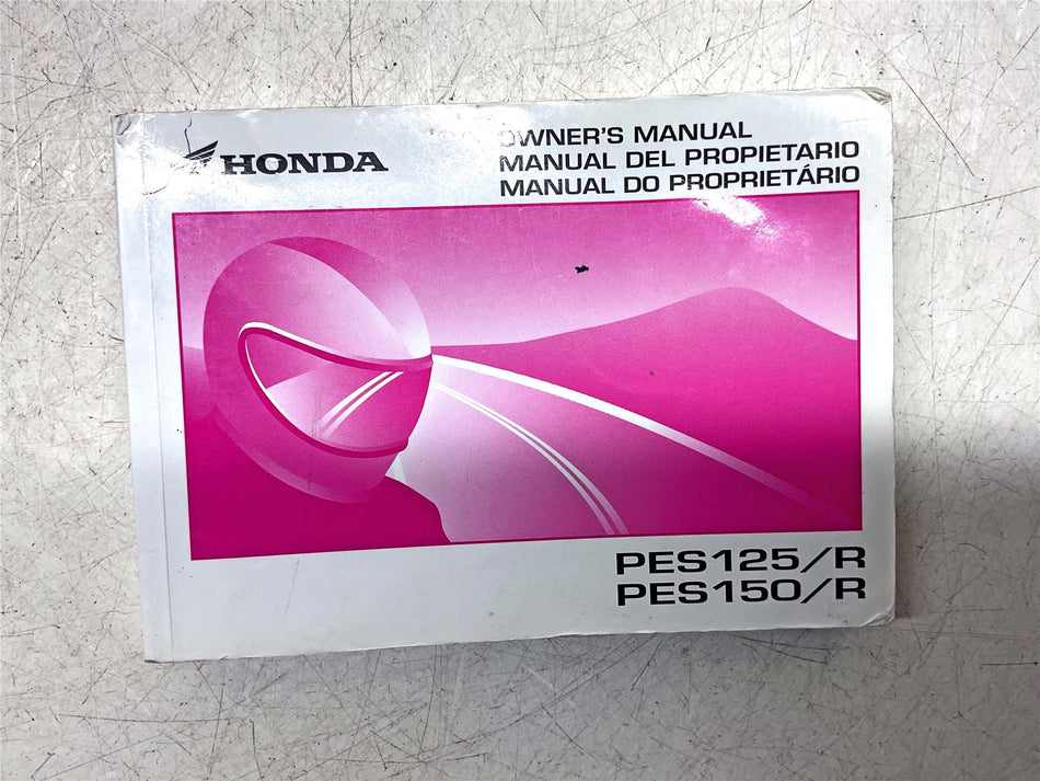 Honda PS 125i Owners Manual