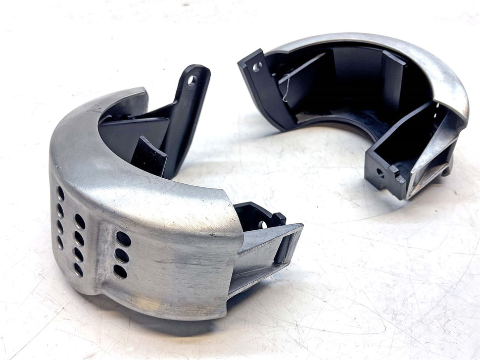 2025 Triumph Bonneville T120 Black Left & Right Finisher - T2306124