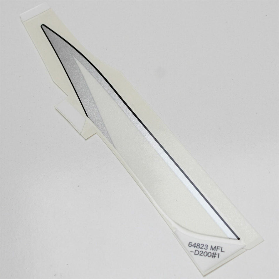 2010 HONDA CBR1000 FIREBLADE R/H Right Fuel Tank Decal Graphic  - 64823MFLD20ZA