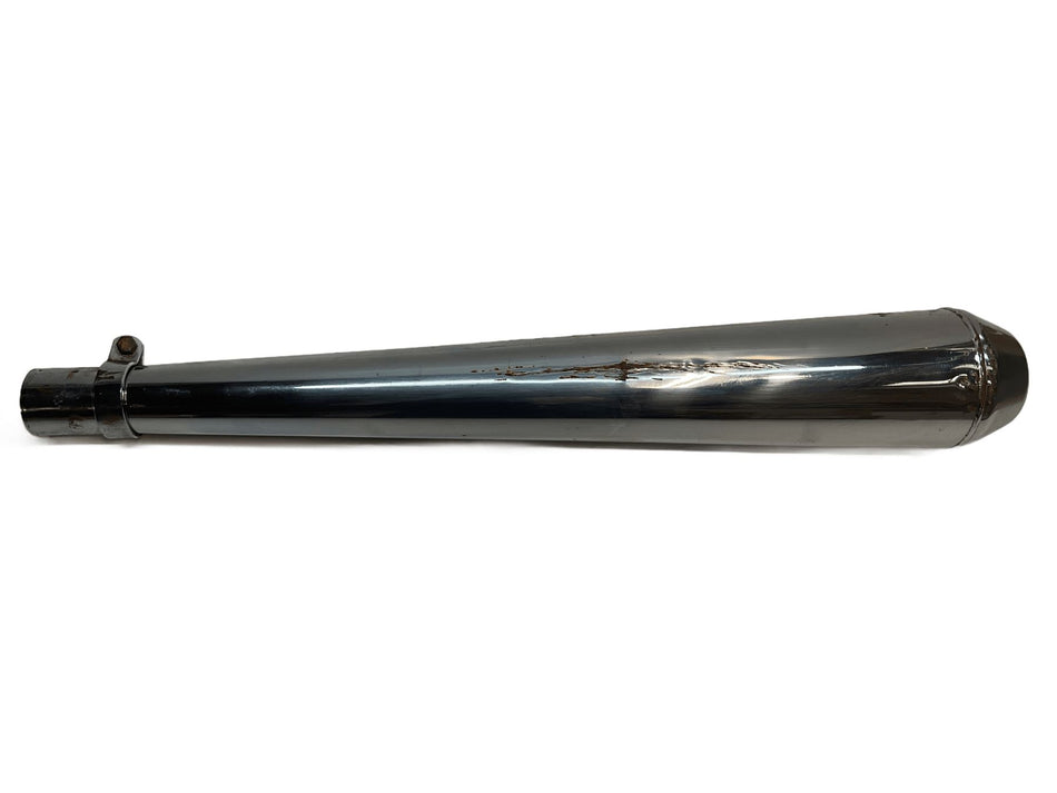 1980 Yamaha XS650 Exhaust Muffler Silencer Chrome