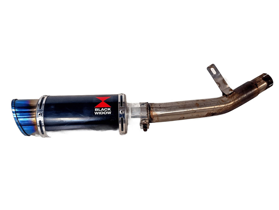 2017 Yamaha YZF-R125 Black Widow Exhaust Muffler Silencer 43239