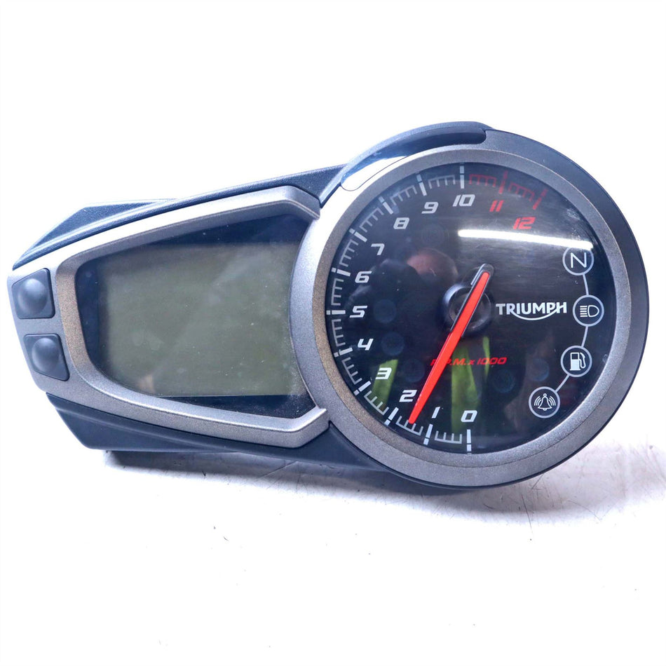 2017 Triumph Speed Triple 1050 R Speedometer - 14,379 Miles - T2500874