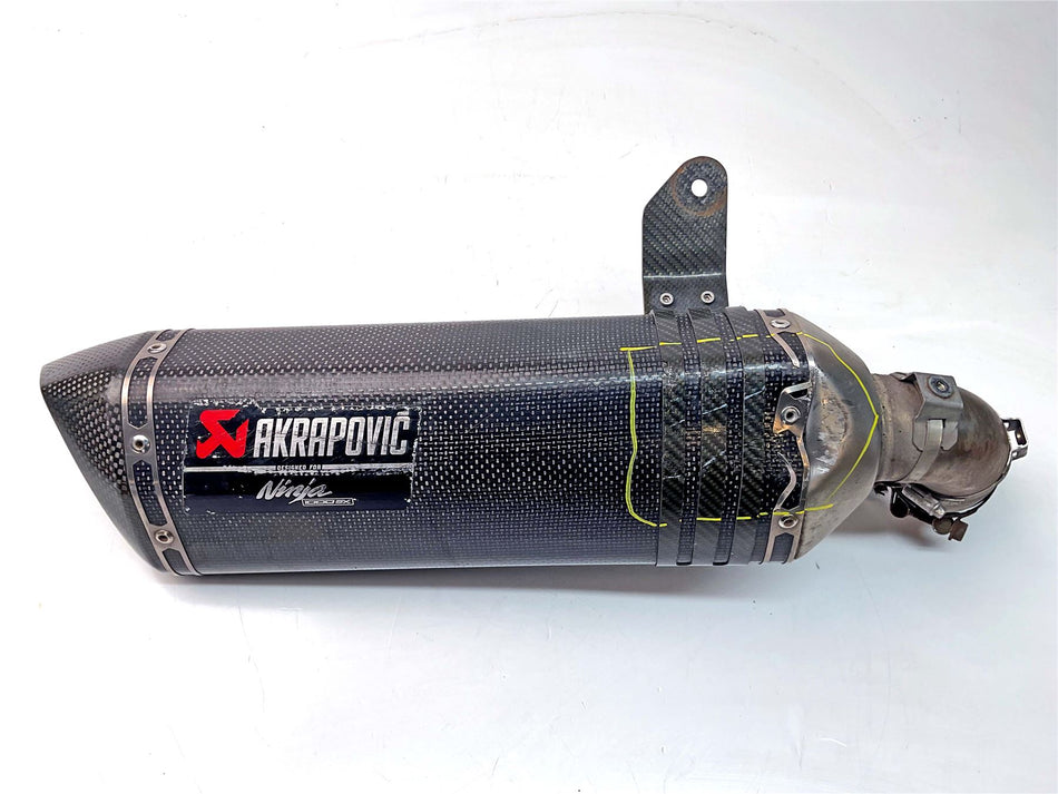 2021 Kawasaki Ninja 1000SX Akrapovic Silencer & Link Pipe