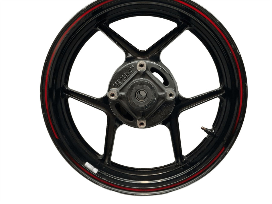 2015 Kawasaki Z800 Rear Wheel Rim 17x5.50 Black Enkei R0587 410730574
