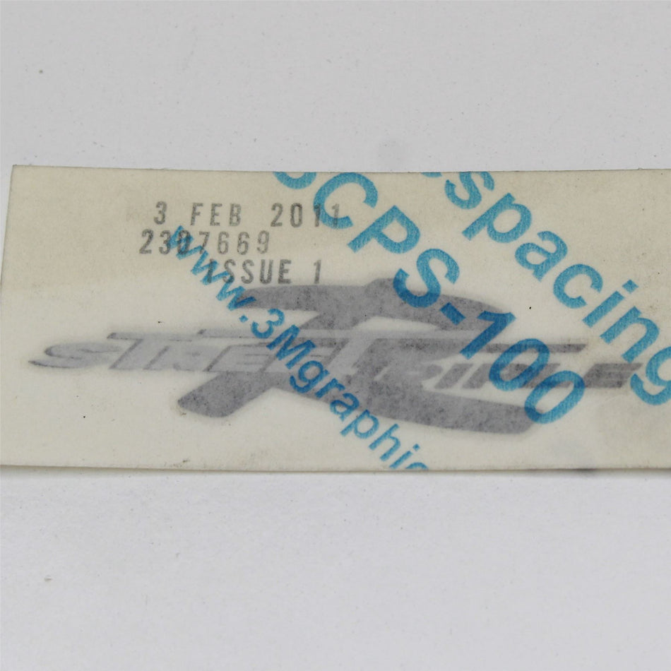 TRIUMPH STREET TRIPLE R Centre Fuel Tank Decal Graphic  - T2307669