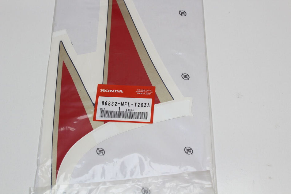 2011 HONDA CBR100RR FIREBLADE HRC L/H Left Tank Decal Sticker # 86832-MFL-T20ZA