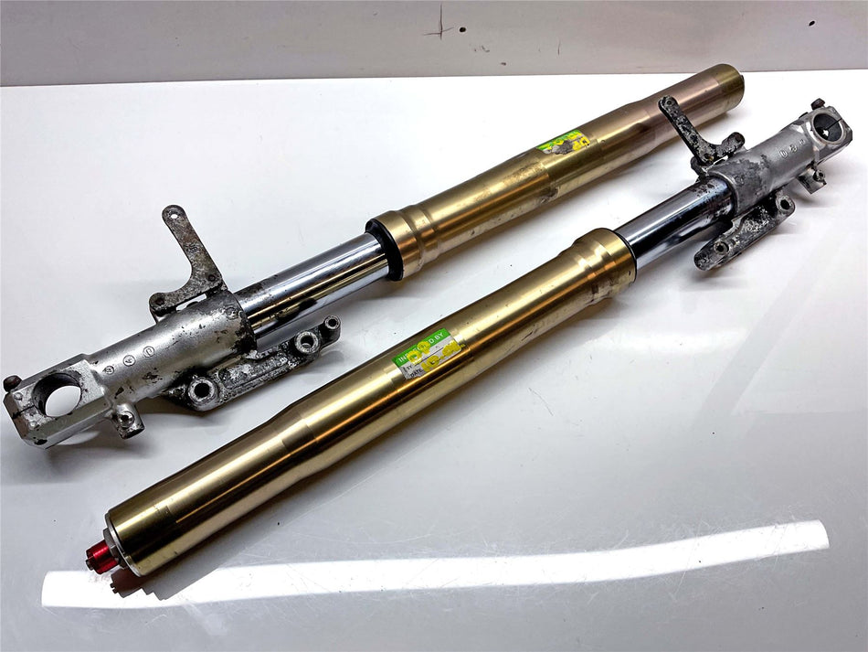 2002 Kawasaki Ninja ZX12R ZX1200A Front Forks - 440751105