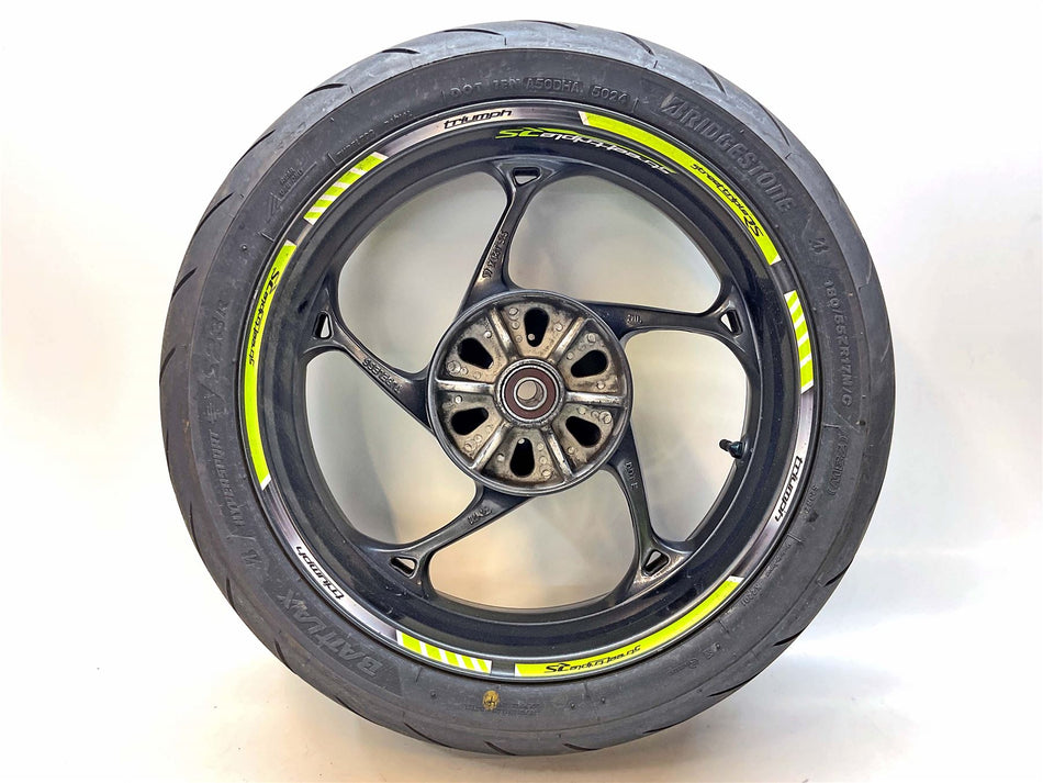 2017-2019 Triumph Street Triple 765 RS Rear Wheel