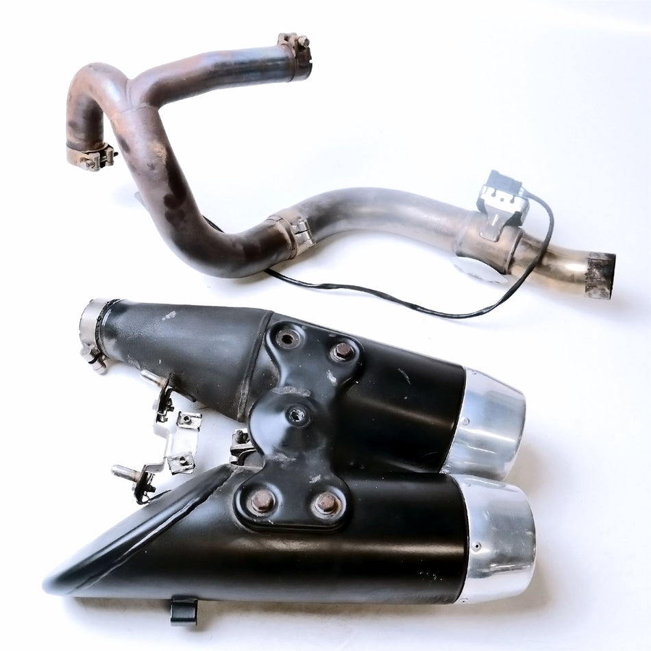 2008 Ducati Hypermotard 1100 Full Exhaust System - 57411051A