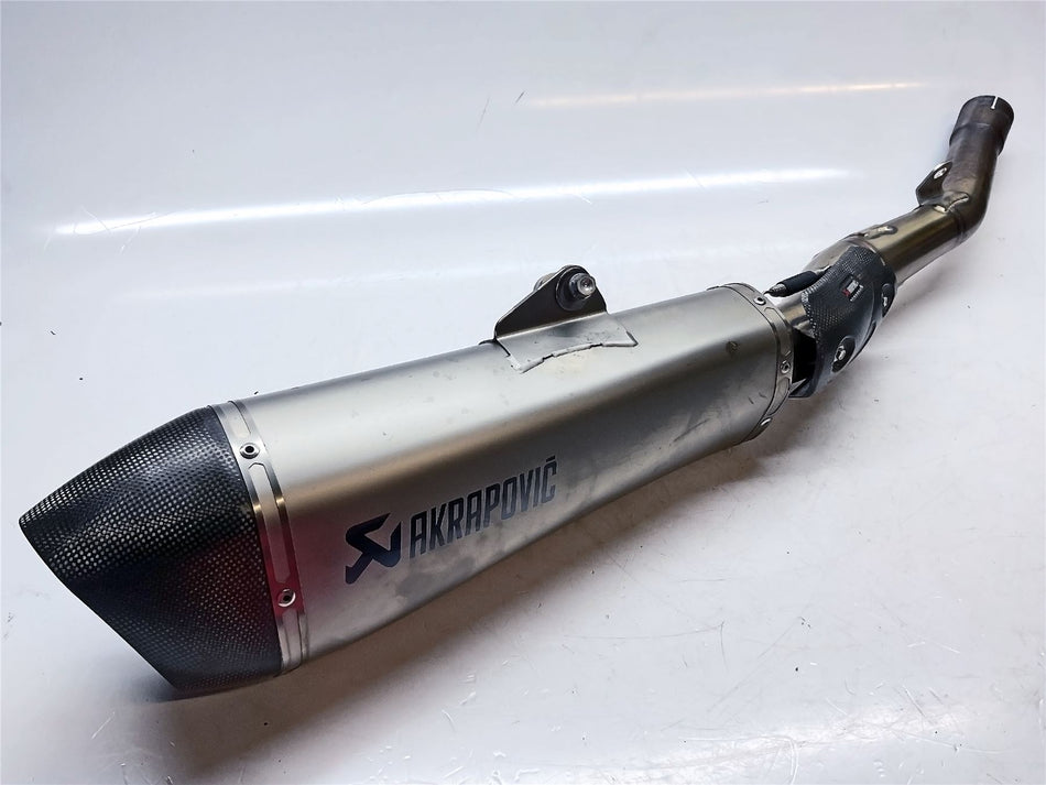 2013 Kawasaki ZZR1400 Right Slip-On Akrapovic Silencer - 258EXP0059