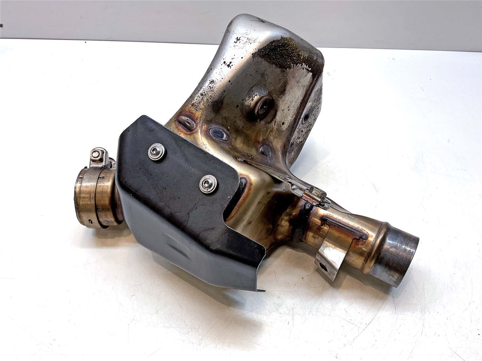 2014 Kawasaki Ninja ZX6 Catbox / Pre Silencer - 490620043
