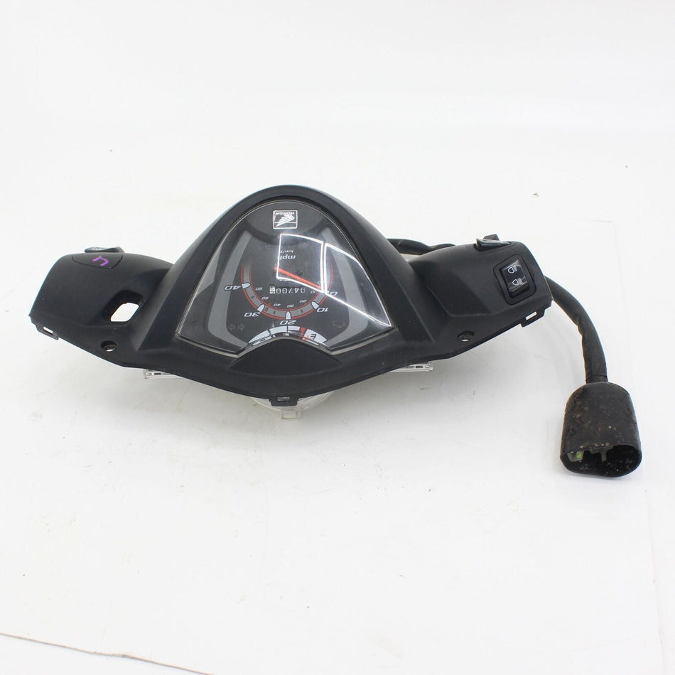 2011-2018 HONDA VISION 50 Speedometer 4700 Miles - 37200-GGP-931