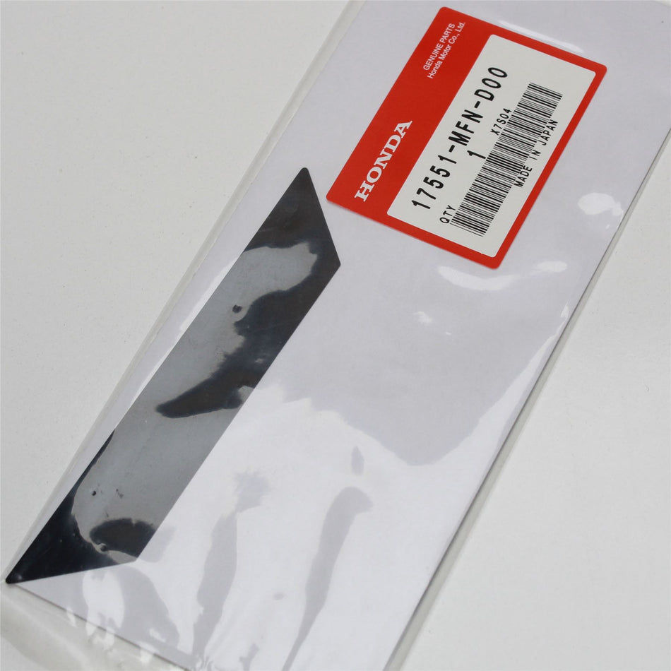 2009-2015 HONDA CB1000 Fuel Tank Protector Film Damper - 17551MFND00