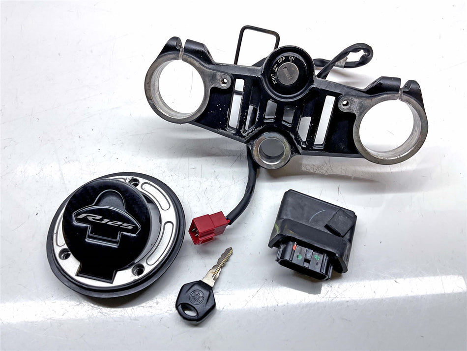 2023 Yamaha YZF-R 125 Full Lock Set / Key Set / ECU - B5GXH2501000