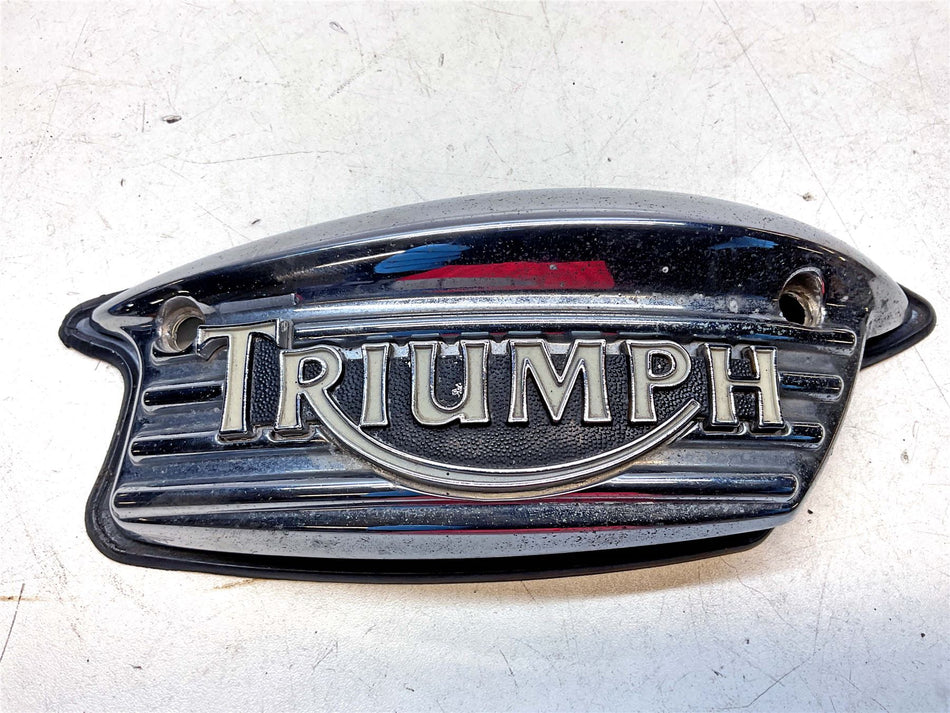 2005 Triumph Bonneville Right Badge Fuel Tank  - T3900524