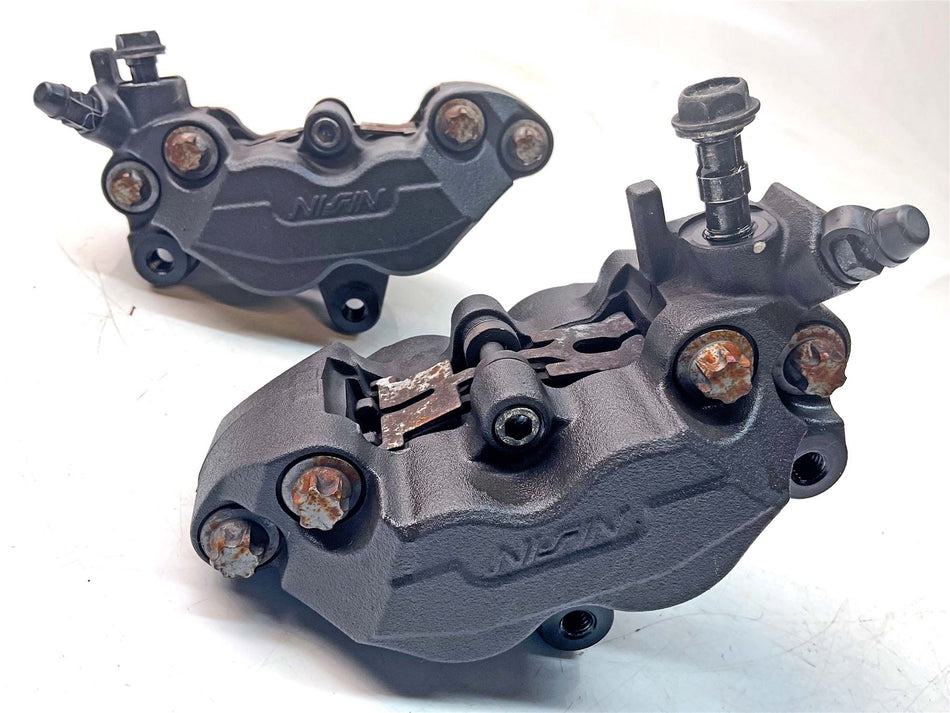 2016 Kawasaki Z800 ZR800 ABS Front Brake Calipers Pair - 430800131DJ