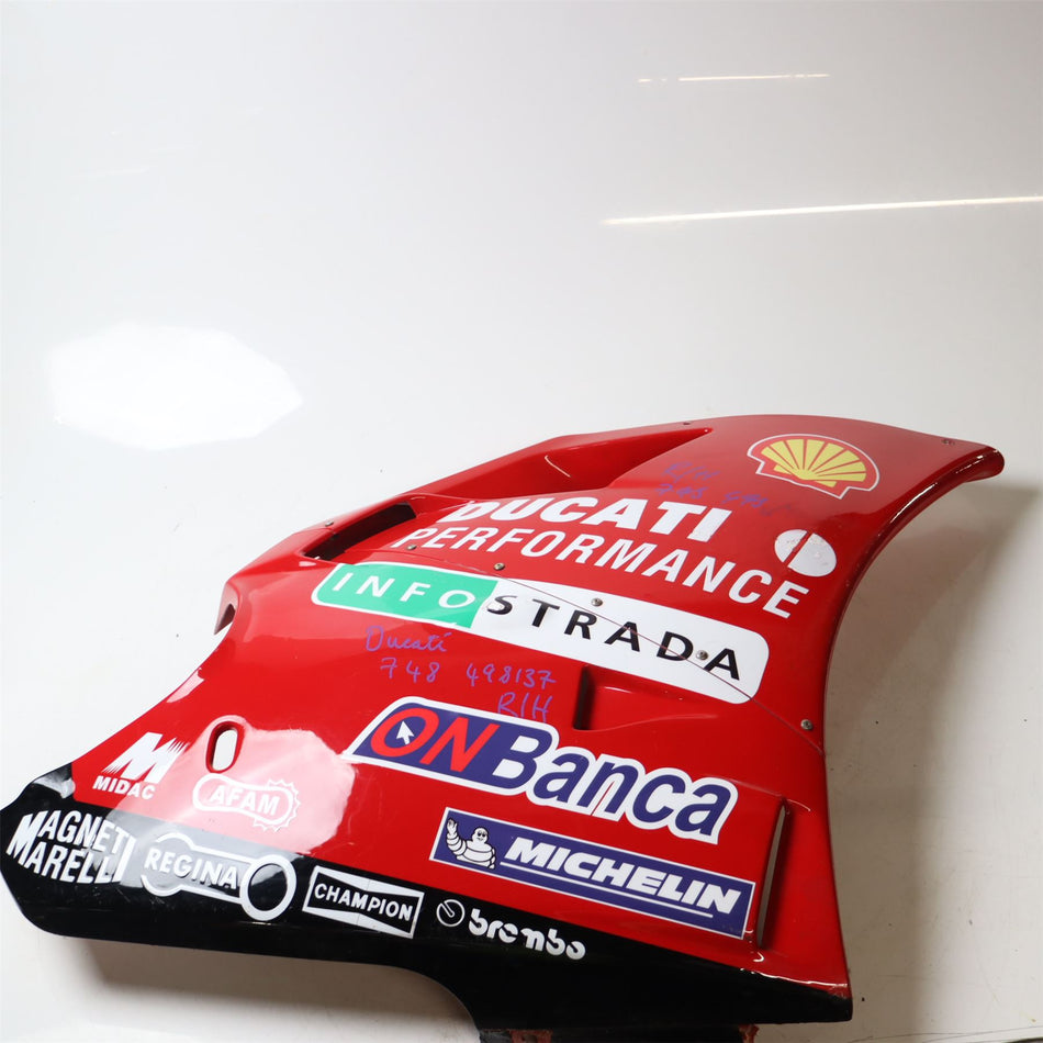 1999 Ducati 748 Right Upper & Lower Fairing - 48010401EB