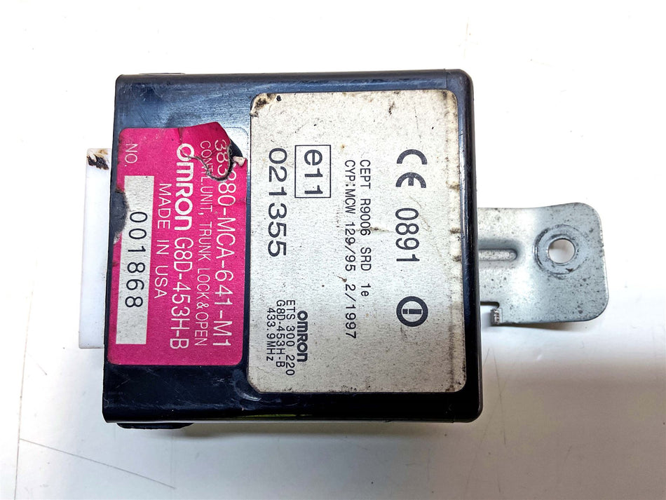 2001 Honda Goldwing 1800 GL1800 ABS Trunk Ecu - 38380MCA641
